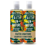 Faith In Nature Grapefruit & Orange Shampoo & Conditioner Duo