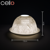 Cello Tealight Dome - Amazing Daughter