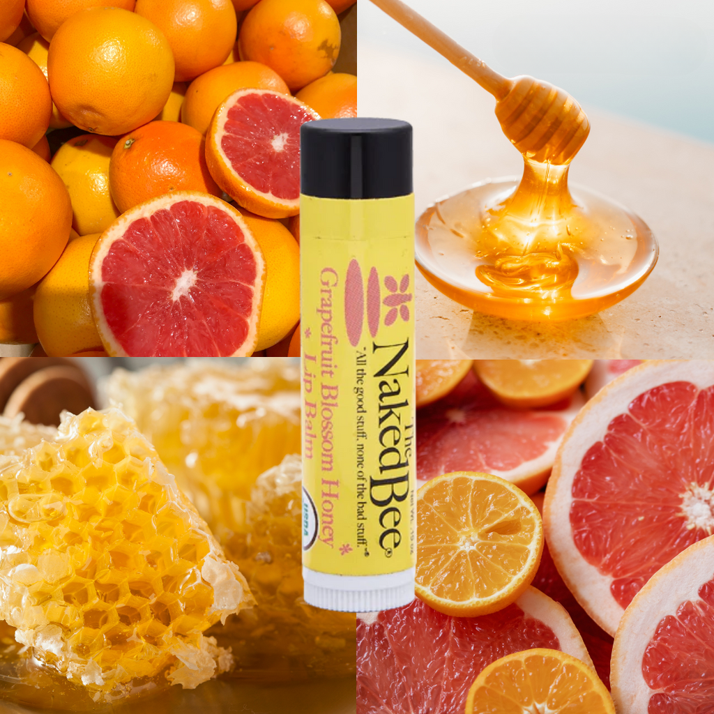 The Naked Bee Grapefruit Blossom Honey Lip Balm | Collectables