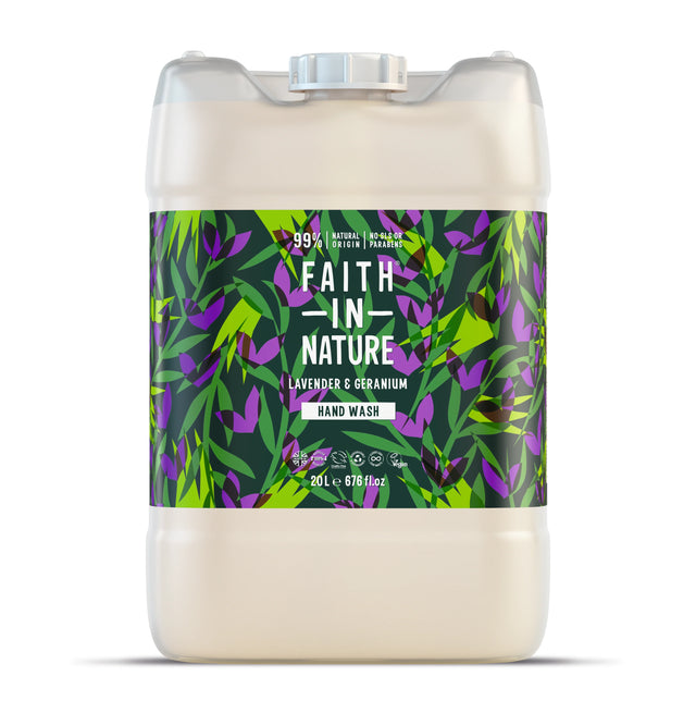 Faith in Nature Lavender & Geranium Hand Wash 20L
