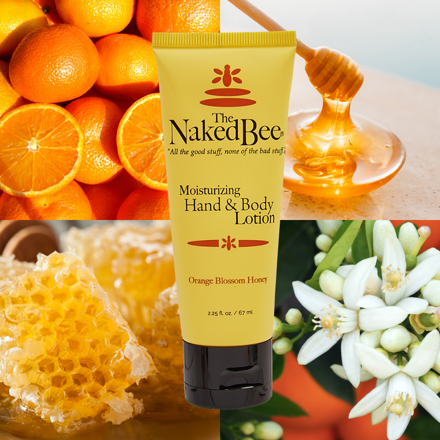 The Naked Bee Orange Blossom Honey Hand & Body Lotion 2.25oz