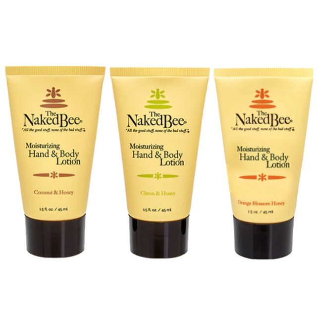 The Naked Bee Hand and Body Lotion Trio Gift Set