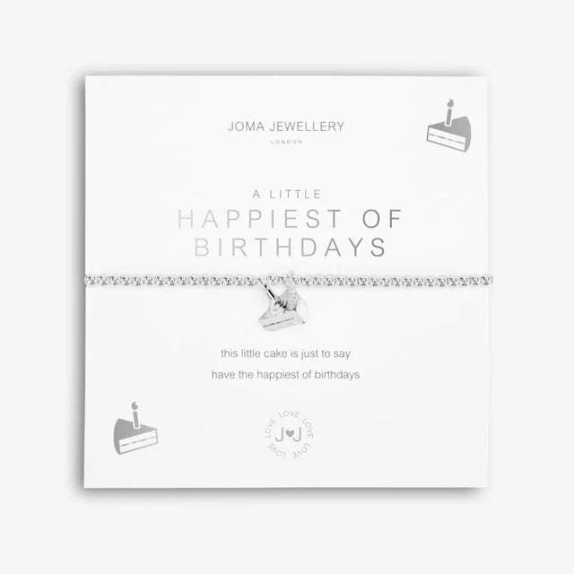Joma Jewellery Bracelet - A Little Happiest Of Birthdays