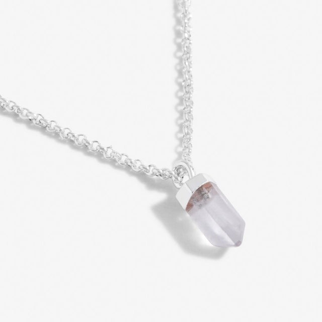 Joma Jewellery Necklace - Affirmation Crystal A Little 'Intuition'