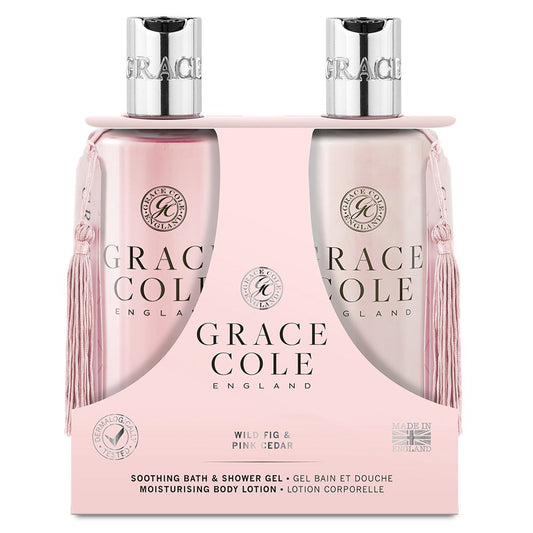 Grace Cole Wild Fig & Pink Cedar Body Care Duo 300ml