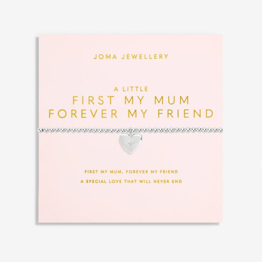 Joma Jewellery Mother's Day A Little Bracelet -  First My Mum Forever My Friend