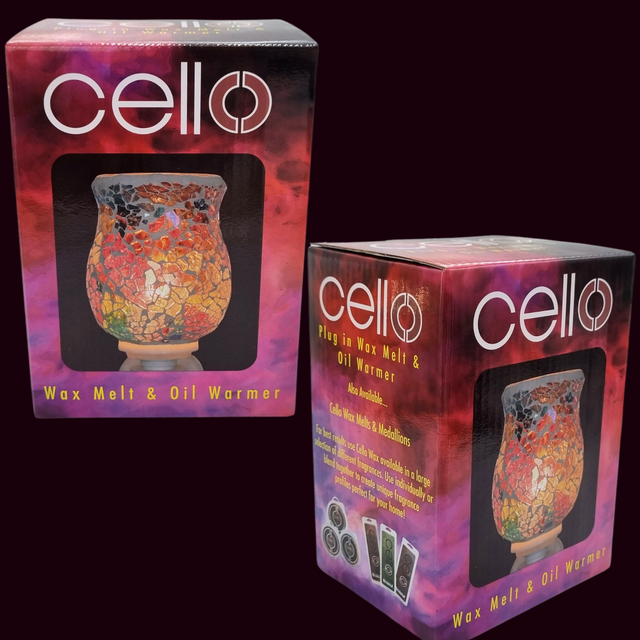 Cello - Glistening Glass Plug In Electric Warmer