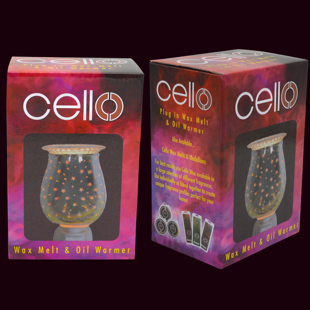 Cello - 3D Plug In Electric Warmer - Cosmic