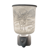Cello Porcelain Plug In Electric Wax Burner - Highland Stag
