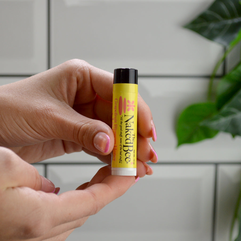 The Naked Bee Grapefruit Blossom Honey Lip Balm | Collectables