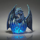 Edge Sculpture - Blue Dragon Egg