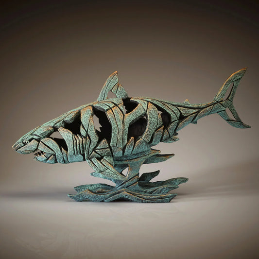 Edge Sculpture - Shark Virdi-Gris