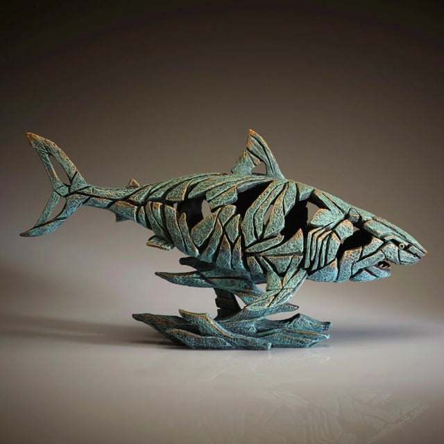Edge Sculpture - Shark Virdi-Gris