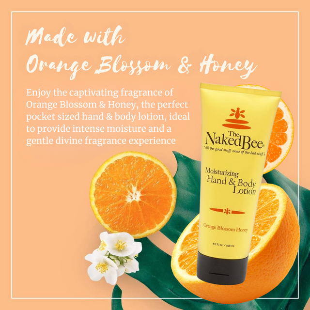 The Naked Bee Orange Blossom Honey Lotion 6.7oz