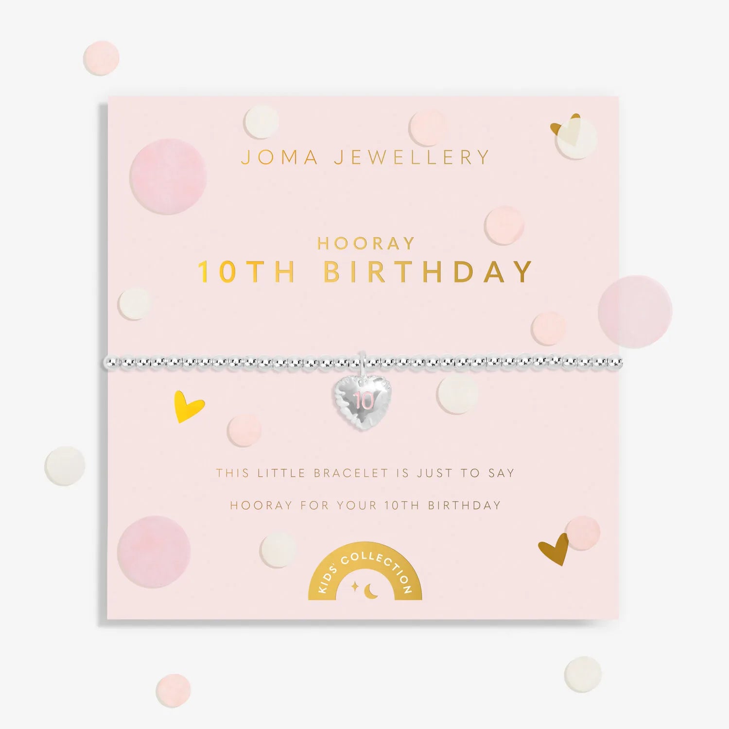 Joma Jewellery A Little Children's Confetti Bracelet 10th Birthday