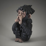 Edge Sculpture - Baby Chimpanzee "Speak no Evil"