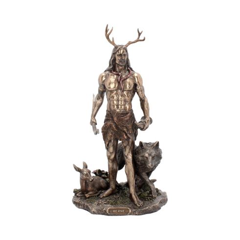 Nemesis Herne and Animals Statue