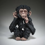 Edge Sculpture - Baby Chimpanzee "Hear no Evil"