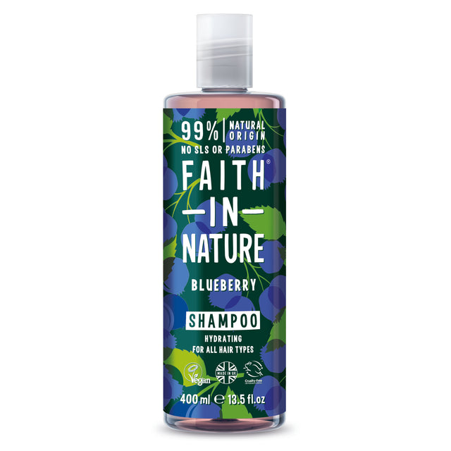 Faith in Nature Shampoo 400ml - Blueberry