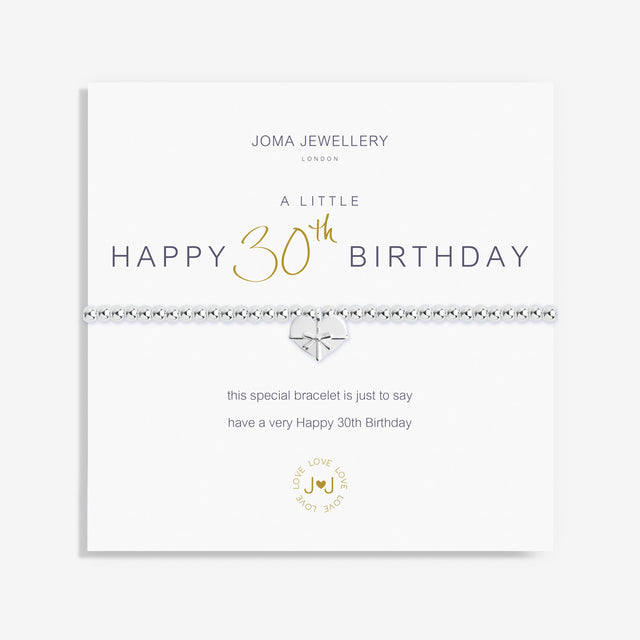 Joma Jewellery Bracelet - A Little Happy 30th Birthday