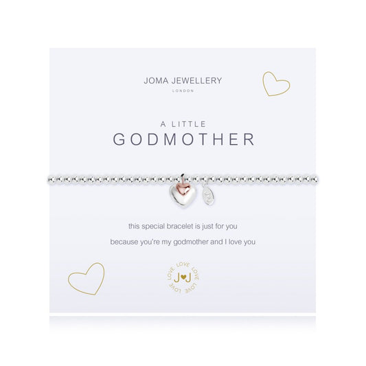 This special Joma bracelet is just for you because youre my godmother and I love you.