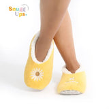 Splosh Women's Yellow Flower Slippers