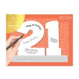Splosh Signature Number 21 - Surprise someone on their special birthday with a Signature Number from Splosh. Remember the special birthdays for years to come with all the personal touches.  Mark your special occasion forever with signatures and messages from everyone who shared it with you. Use as eye-catching party decorations and as a heartfelt birthday gift for them. 