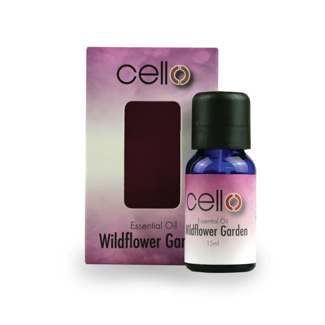   Gatherings of vibrant freesias and violets cascade wildly as their lush buds radiate towards the sunshine. This spectacular display is accented with soft rose and musk for a bold and and delightful sweetness.   Our Cello Essential Oils have been lovingly created to work in harmony with our Ultrasonic Diffusers, to give you a unique sensory offering.   