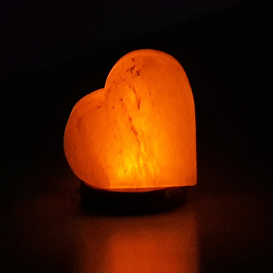 The Salt of Life - Himalayan Heart Salt Lamp USB