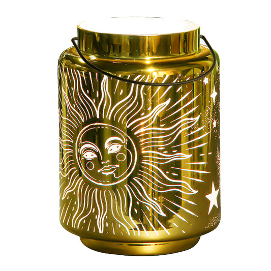 Cello Lighting - Celestial Gold Lantern - Large