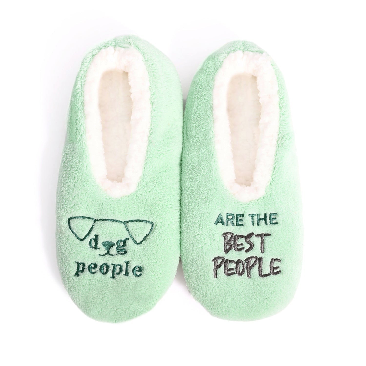 Splosh Pantofole Morbide Donna Duo Dog - Design Australiano - Lavabili In Lavatrice