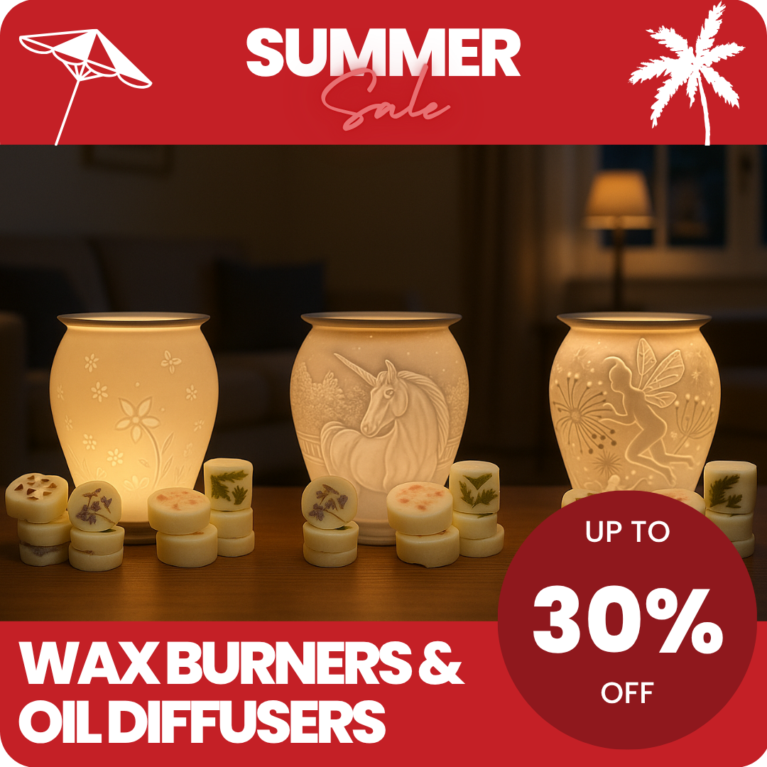 Wax Burners & Oil Diffusers | Summer Discounts up to 30% | Shop Now