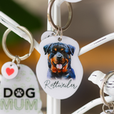 Splosh Pet Keyring - Rottweiler