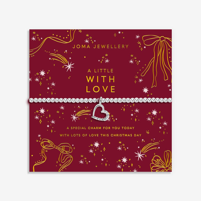 Joma Jewellery Bracelet - Christmas A Little "With Love"