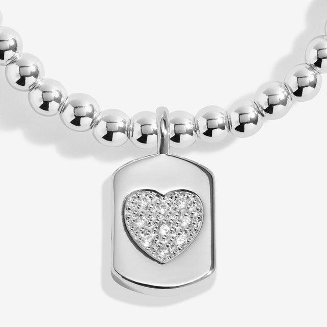 Joma Jewellery Bracelet - Christmas A Little "Merry Christmas Lovely Daughter"