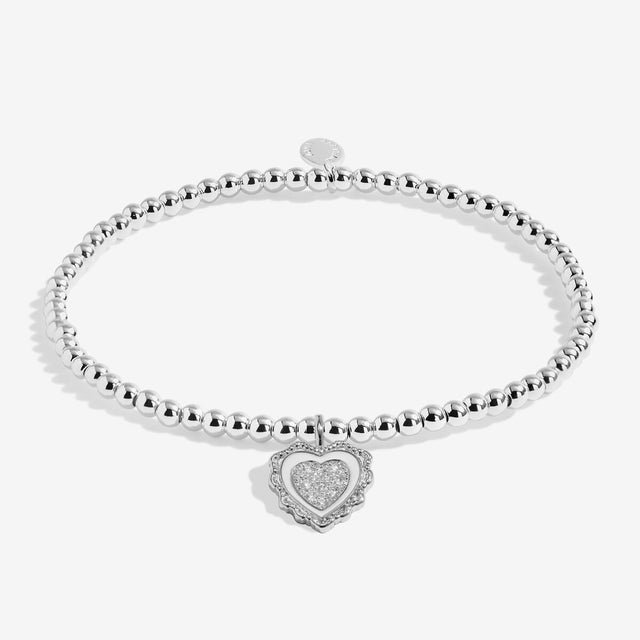 Joma Jewellery Bracelet - Christmas A Little "Family Is The Heart Of Christmas"