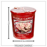 Village Candle Votive - Peppermint Bark