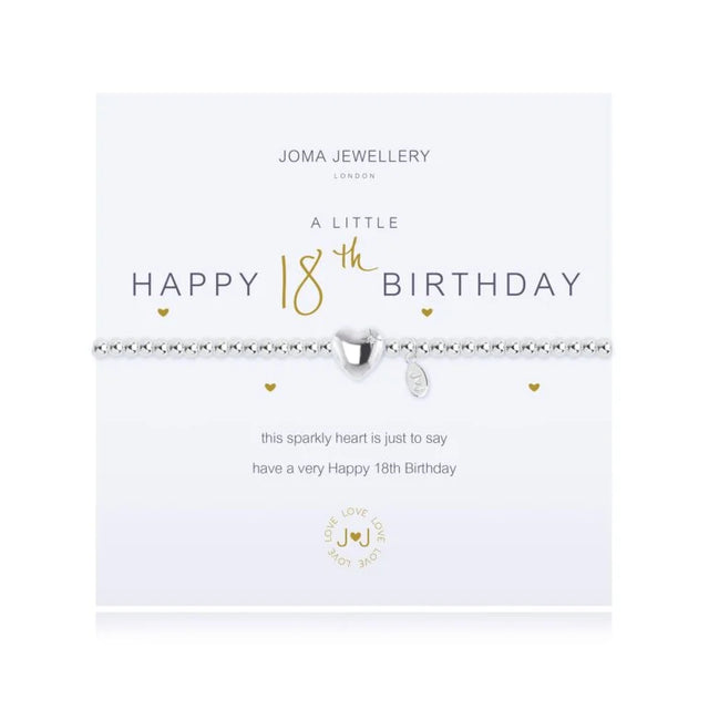 Joma Jewellery Bracelet - Happy 18th Birthday
