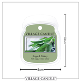 Village Candle Wax Melt - Sage & Celery