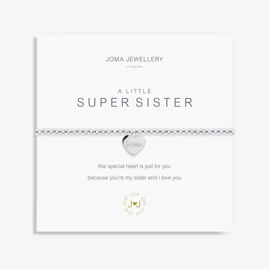 Joma Jewellery Bracelet - Children's A Little Super Sister