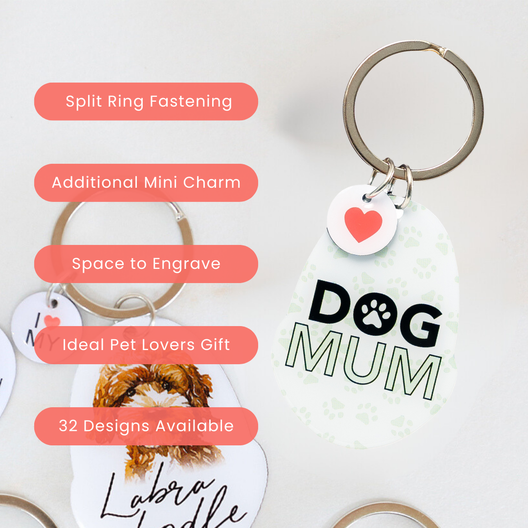 Splosh Pet Keyring Dog Mum Collectables