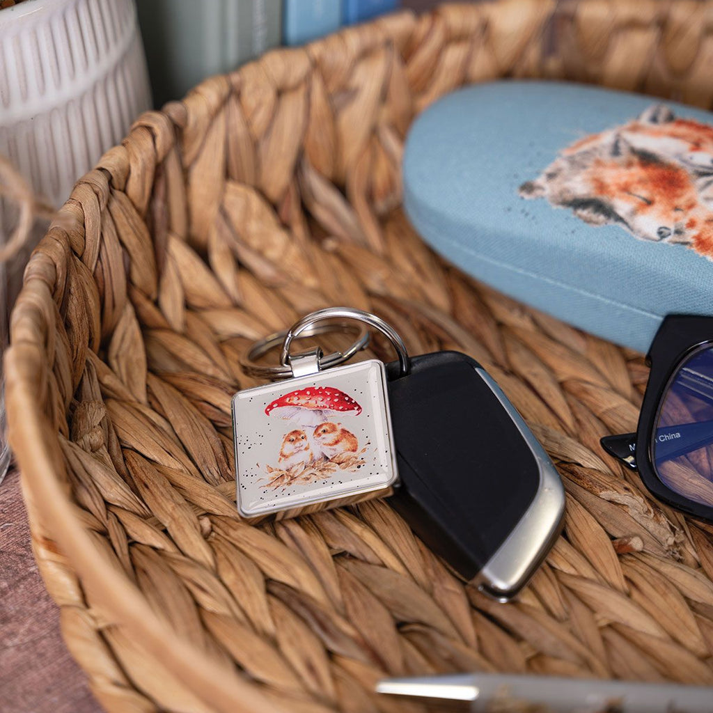 Wrendale Designs Mice and Toadstool Keyring | Collectables