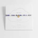 Estella Bartlett Bee Happy Lilac And Pearl Bee Bracelet