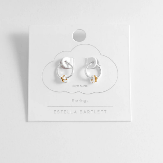 Estella Bartlett Chilli Hoop Earrings - Gold Plated