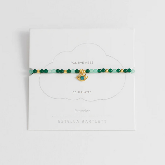 Estella Bartlett Beaded Evil Eye Bracelet