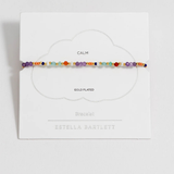 Estella Bartlett Calm Lilac and Orange Mixed Mini Bead Bracelet