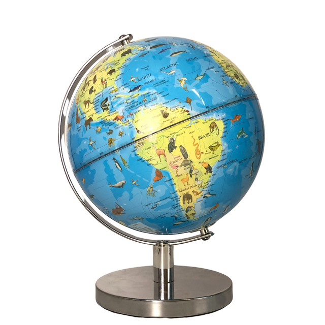 Gleneagles 20cm Kids Globe - Animal & Landmark Educational Earth