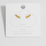 Estella Bartlett CZ Star Stud Crawler - Gold