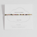 Estella Bartlett Live As You Dream Amelia Bracelet Gold Plated With Tourmaline