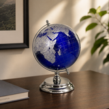 Gleneagles Travel Globe -   Silver & Blue